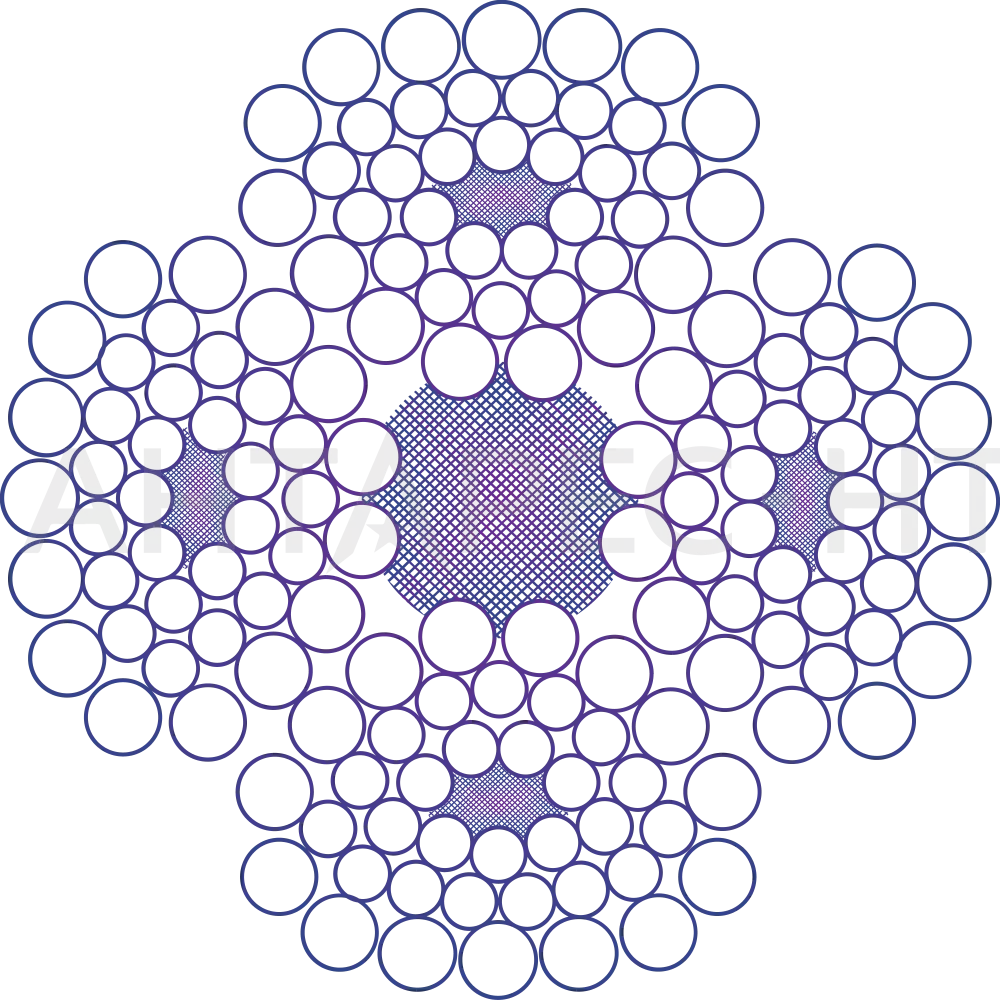 Грузовой канат 4×V39SFC-FC
